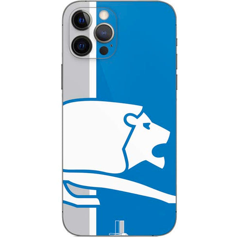 NFL Detroit Lions Retro Logo iPhone 12 Pro Skin